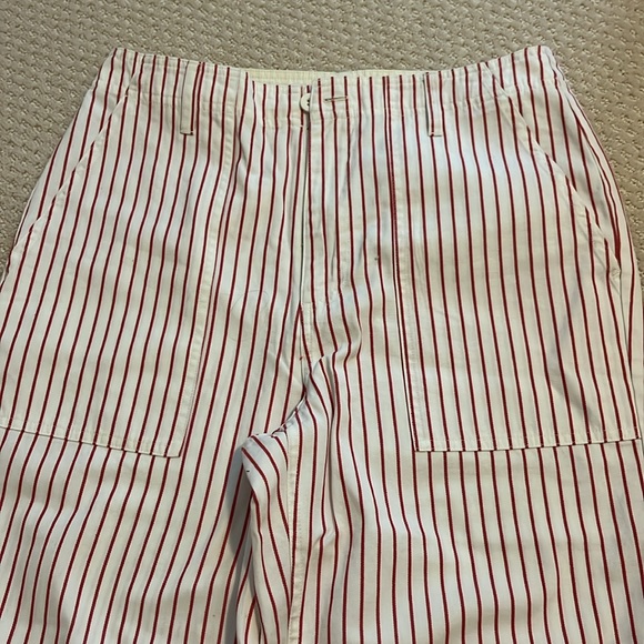 Brixton Vancouver Pant - NEW WITH TAGS Women's size 30 red striped NWT - Picture 7 of 10